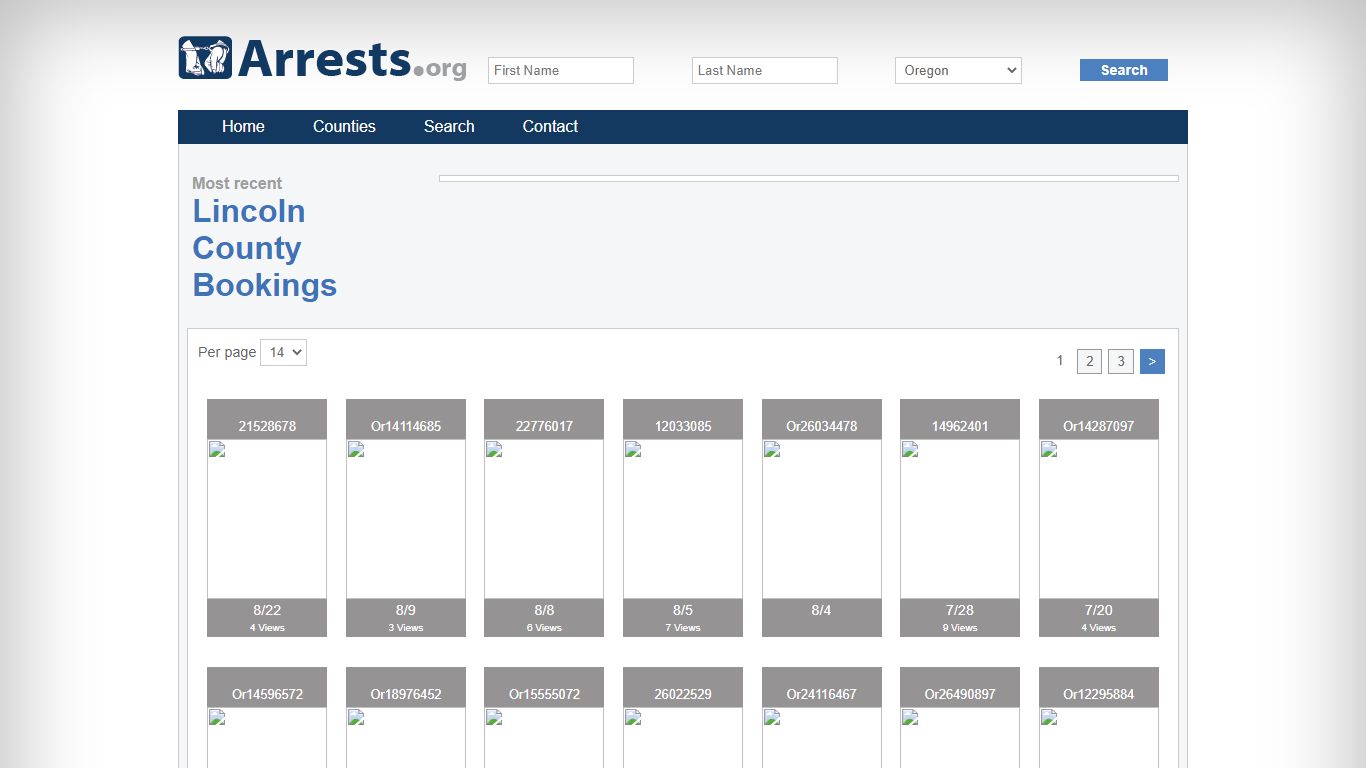 Lincoln County Arrests and Inmate Search